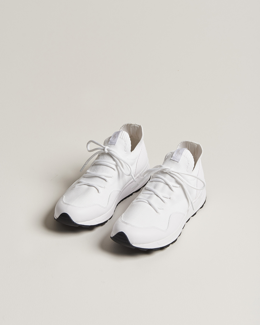 Herr | Polo Ralph Lauren Trackster 200II Sneaker Mesh/Leather White | Polo Ralph Lauren | Trackster 200II Sneaker Mesh/Leather White