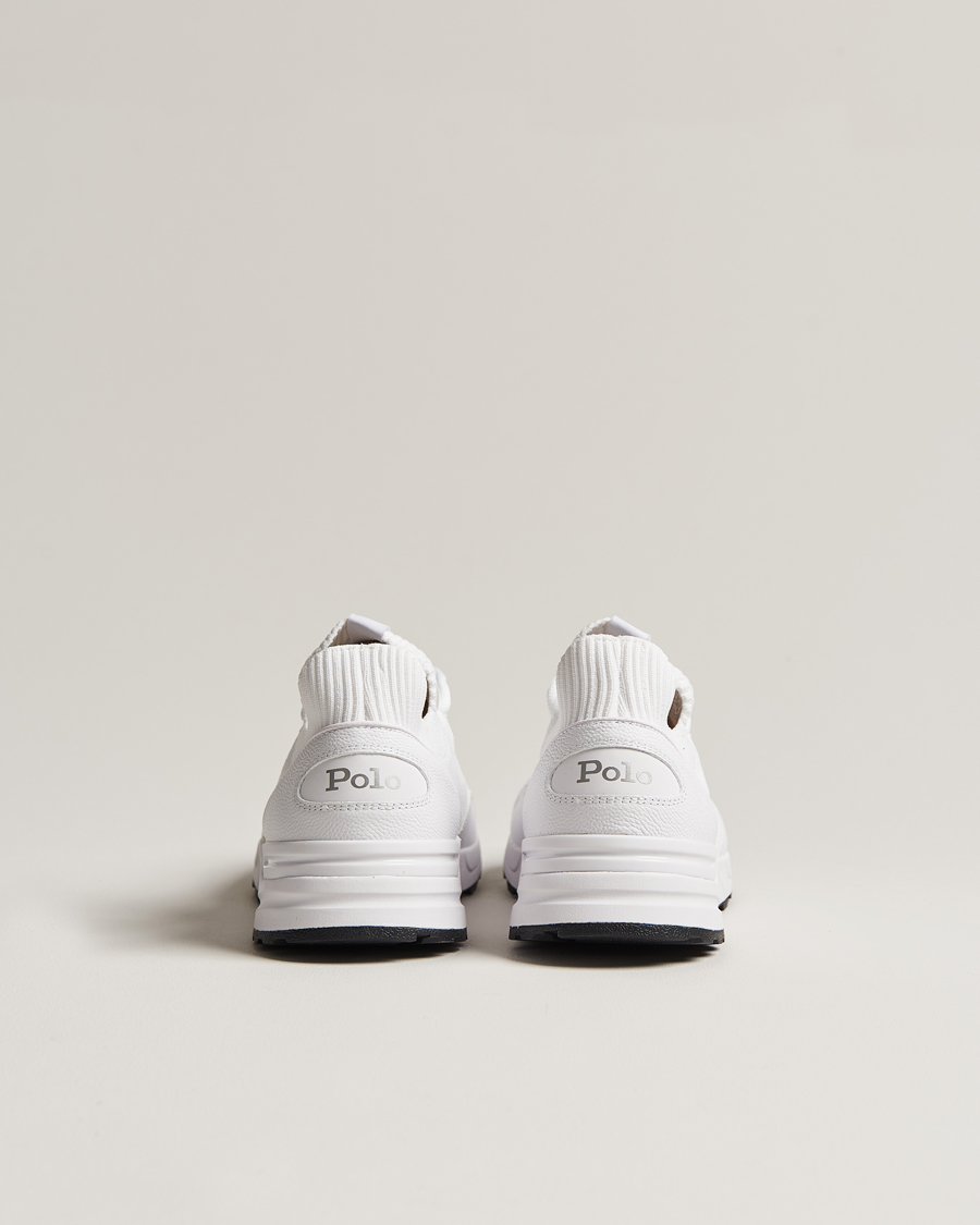 Herr | Polo Ralph Lauren Trackster 200II Sneaker Mesh/Leather White | Polo Ralph Lauren | Trackster 200II Sneaker Mesh/Leather White