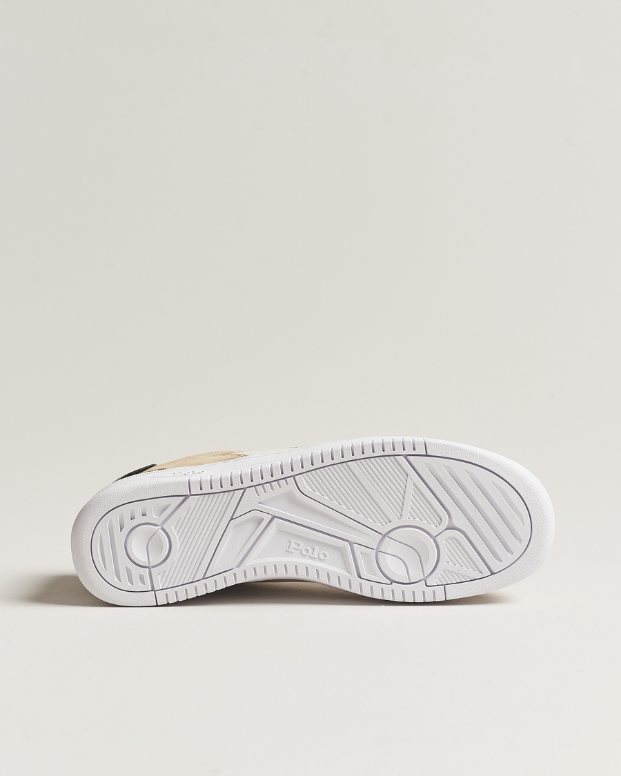 Herr | Polo Ralph Lauren Masters Court Leather/Suede Sneaker White | Polo Ralph Lauren | Masters Court Leather/Suede Sneaker White