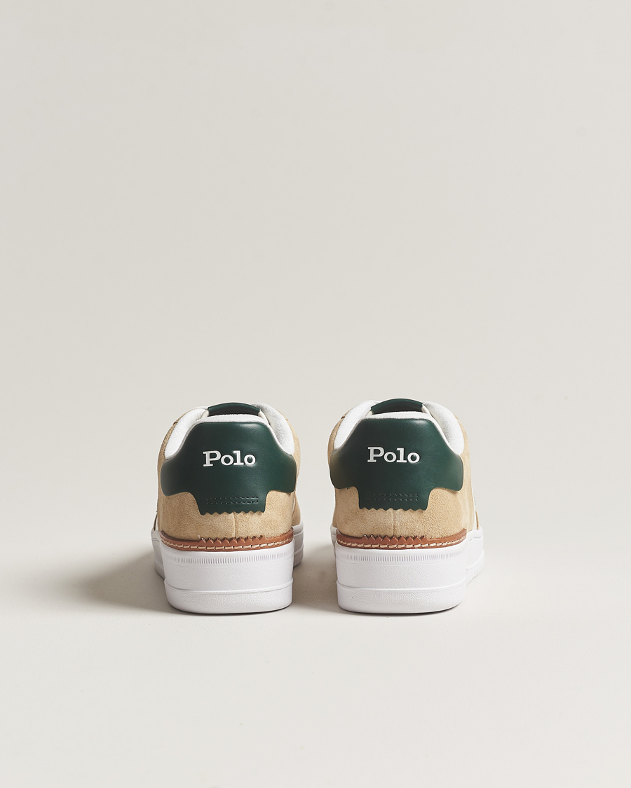 Herr | Polo Ralph Lauren Masters Court Leather/Suede Sneaker White | Polo Ralph Lauren | Masters Court Leather/Suede Sneaker White