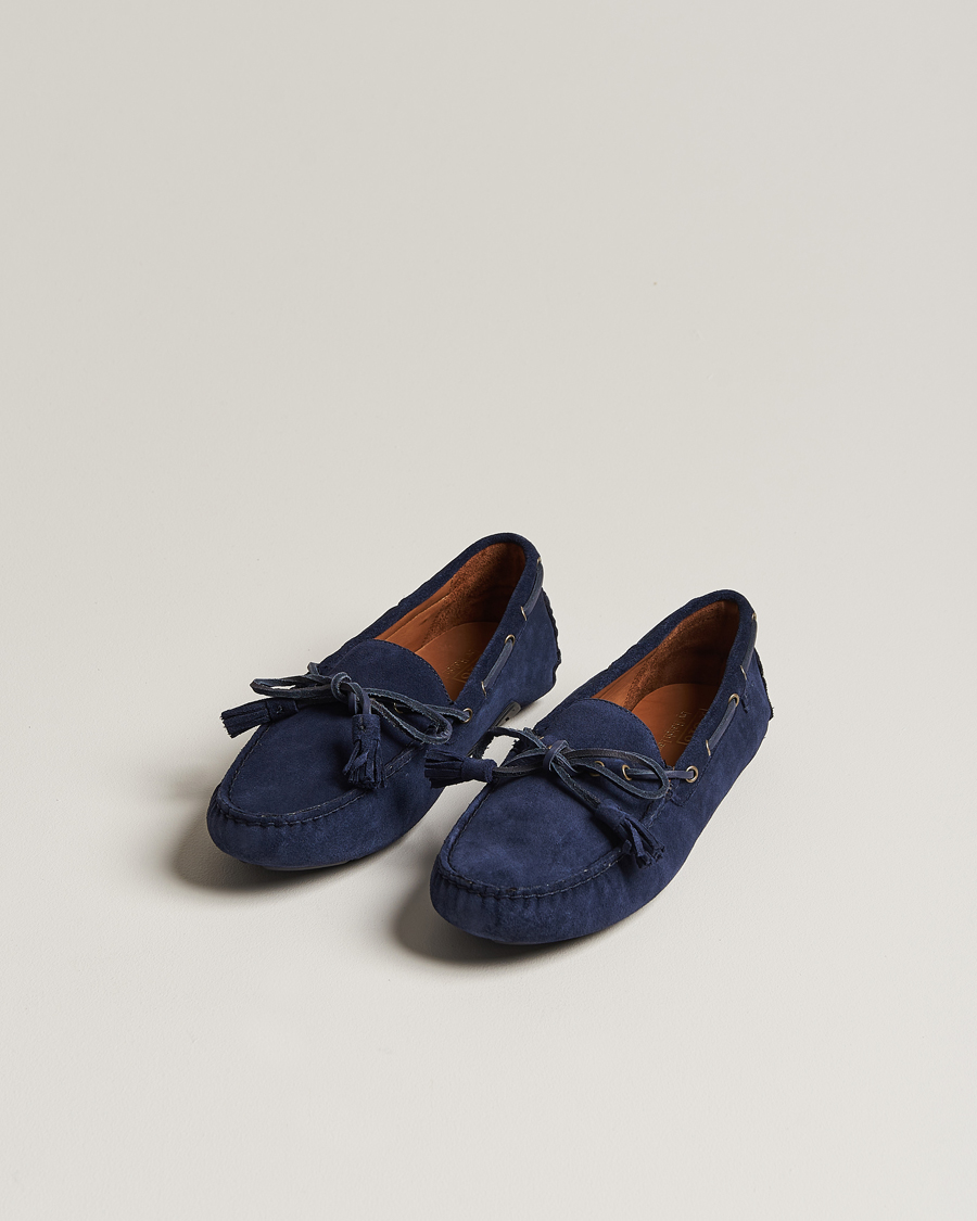 Herr | Skor | Polo Ralph Lauren | Anders Suede Car Shoe Hunter Navy