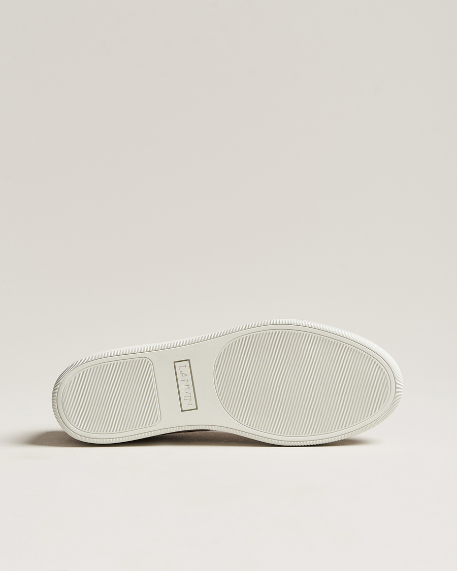 Herr | Lanvin Nappa Cap Toe Sneaker Beige | Lanvin | Nappa Cap Toe Sneaker Beige