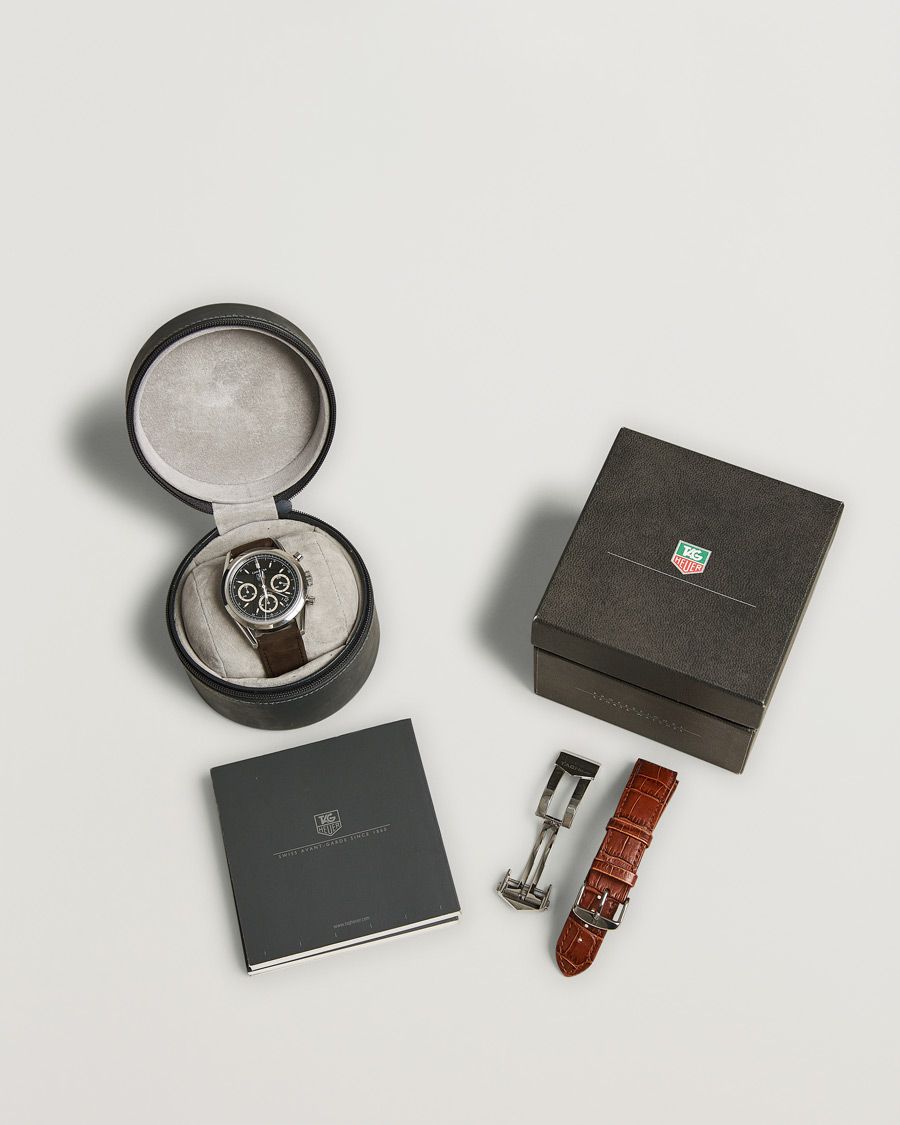 Herr | Tag Heuer Pre-Owned Carrera Calibre 17 Steel Black | Tag Heuer Pre-Owned | Carrera Calibre 17 Steel Black