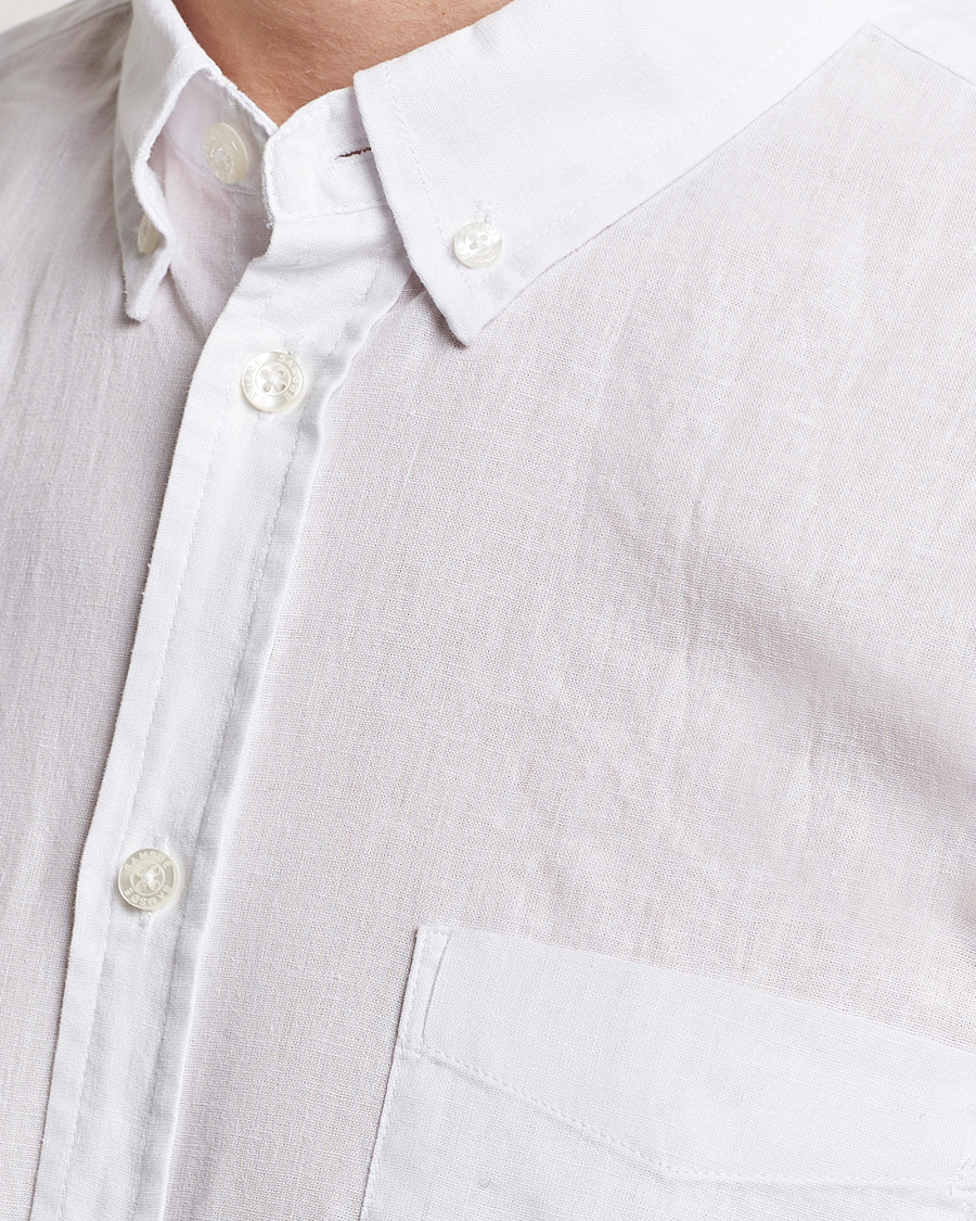 Herr | Skjortor | Samsøe Samsøe | Liam Linen/Cotton Shirt White