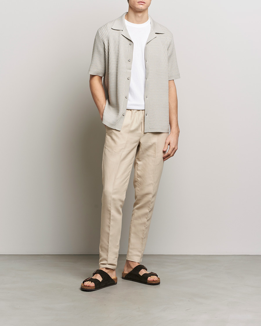 Herr | Skjortor | Samsøe Samsøe | Sagabin Resort Collar Short Sleeve Shirt Moonstruck