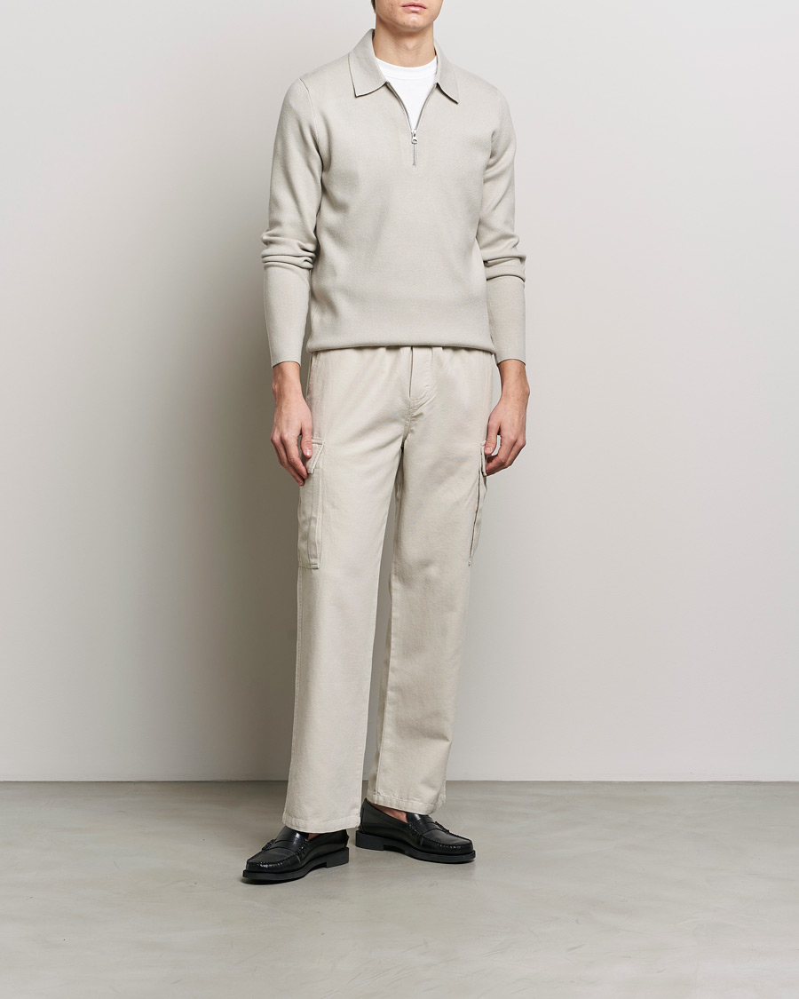 Herr | Tröjor | Samsøe Samsøe | Guna Half Zip Moonstruck