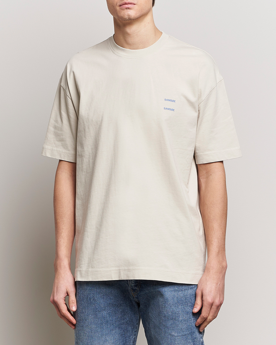 Herr |  | Samsøe & Samsøe | Joel Organic Cotton T-Shirt Moonstruck