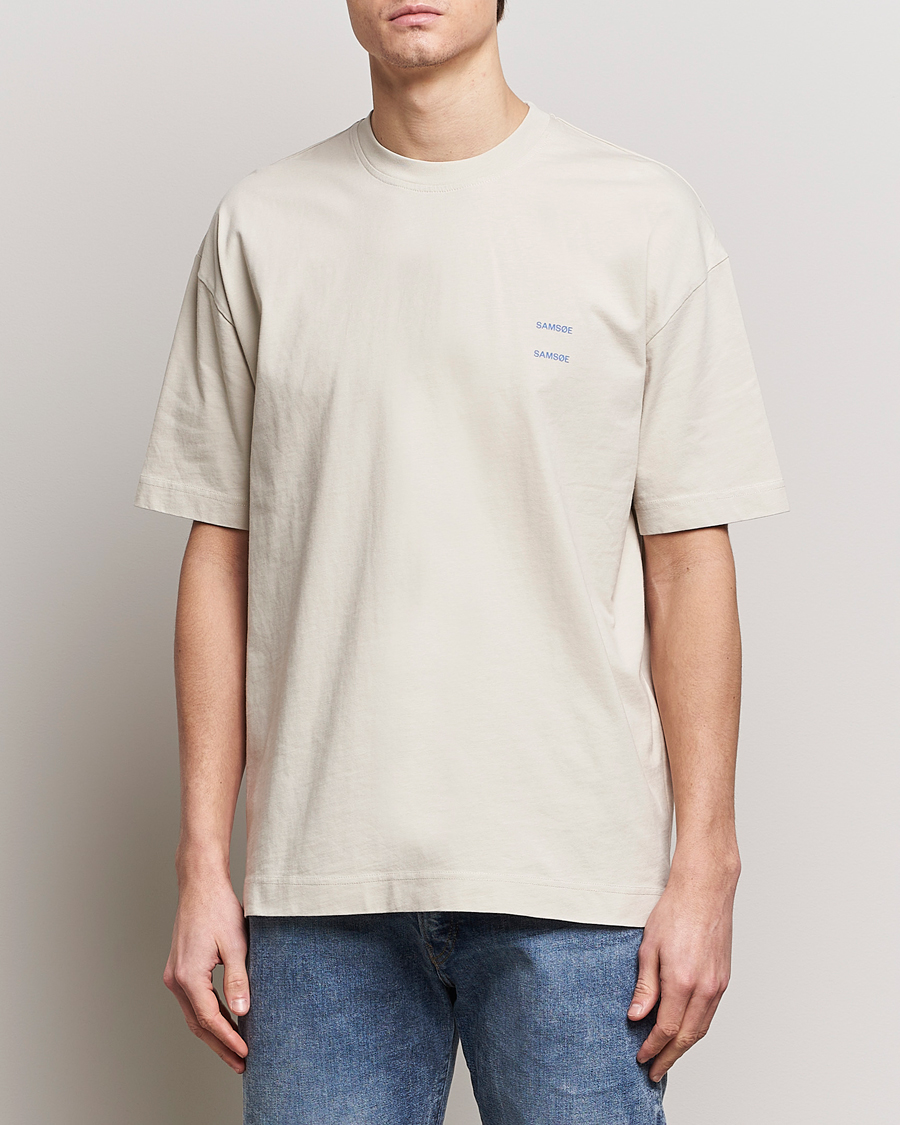 Herr | Contemporary Creators | Samsøe Samsøe | Joel Organic Cotton T-Shirt Moonstruck