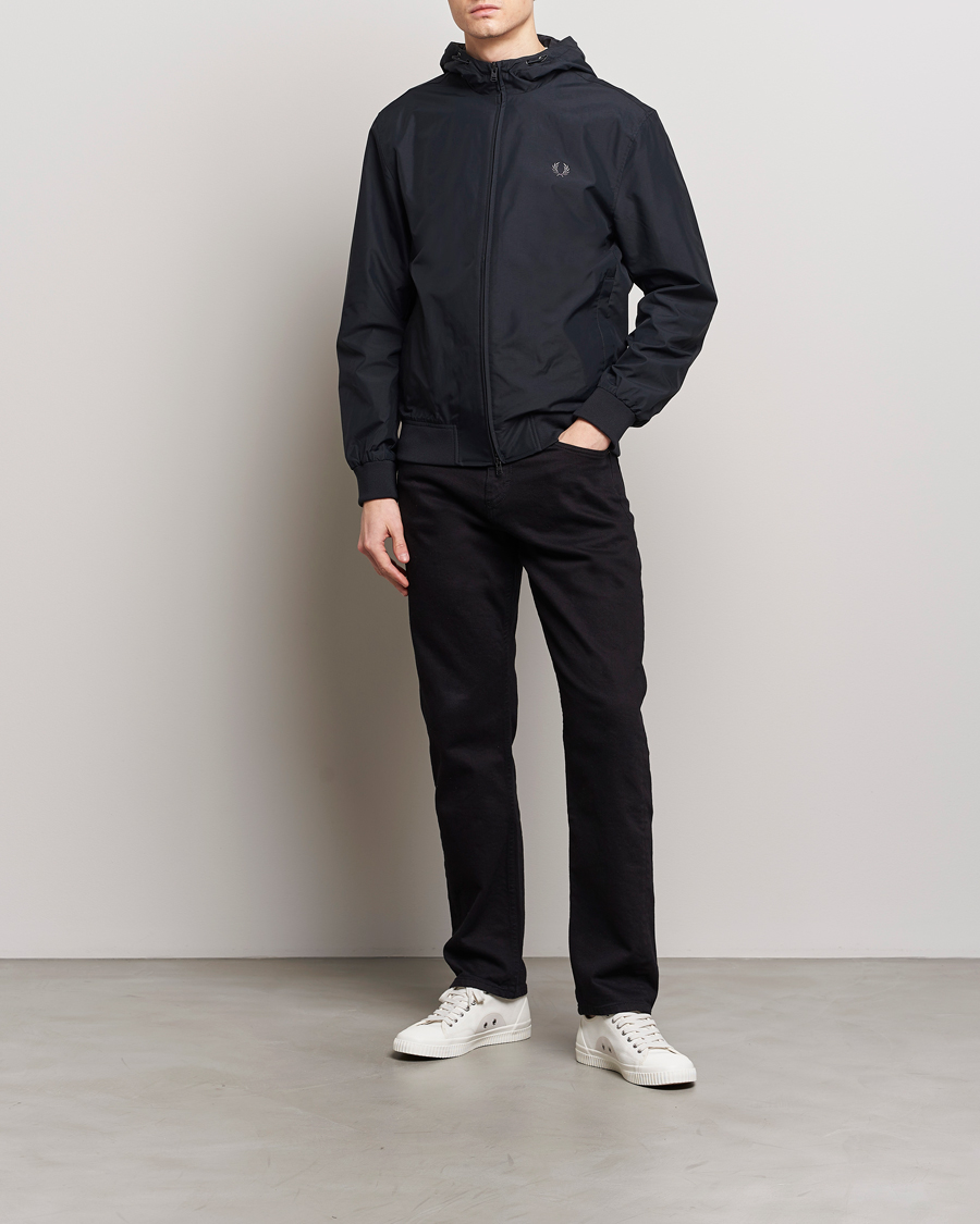 Herr | Jackor | Fred Perry | Brentham Hooded Jacket Black