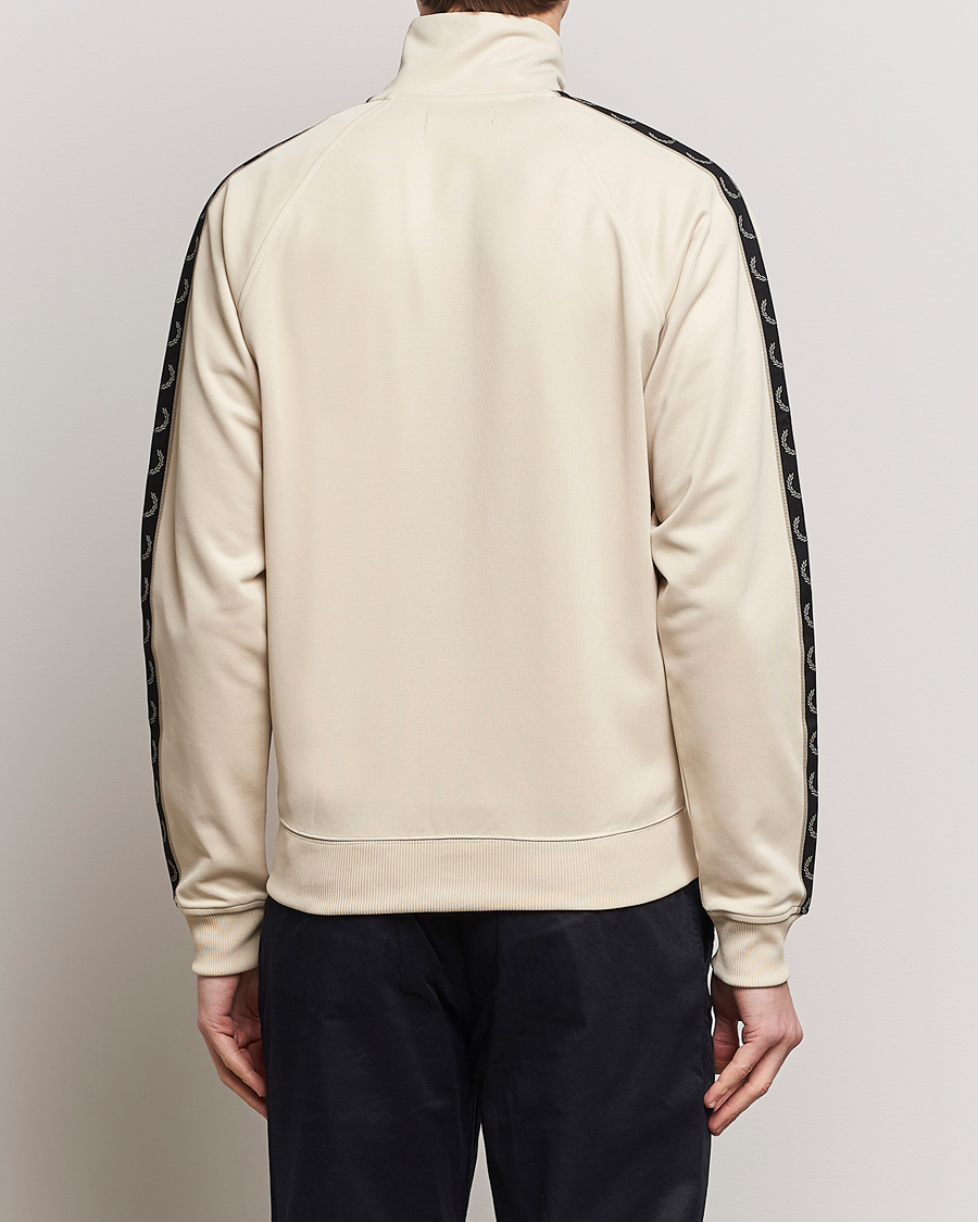 Herr | Tröjor | Fred Perry | Taped Track Jacket Oatmeal