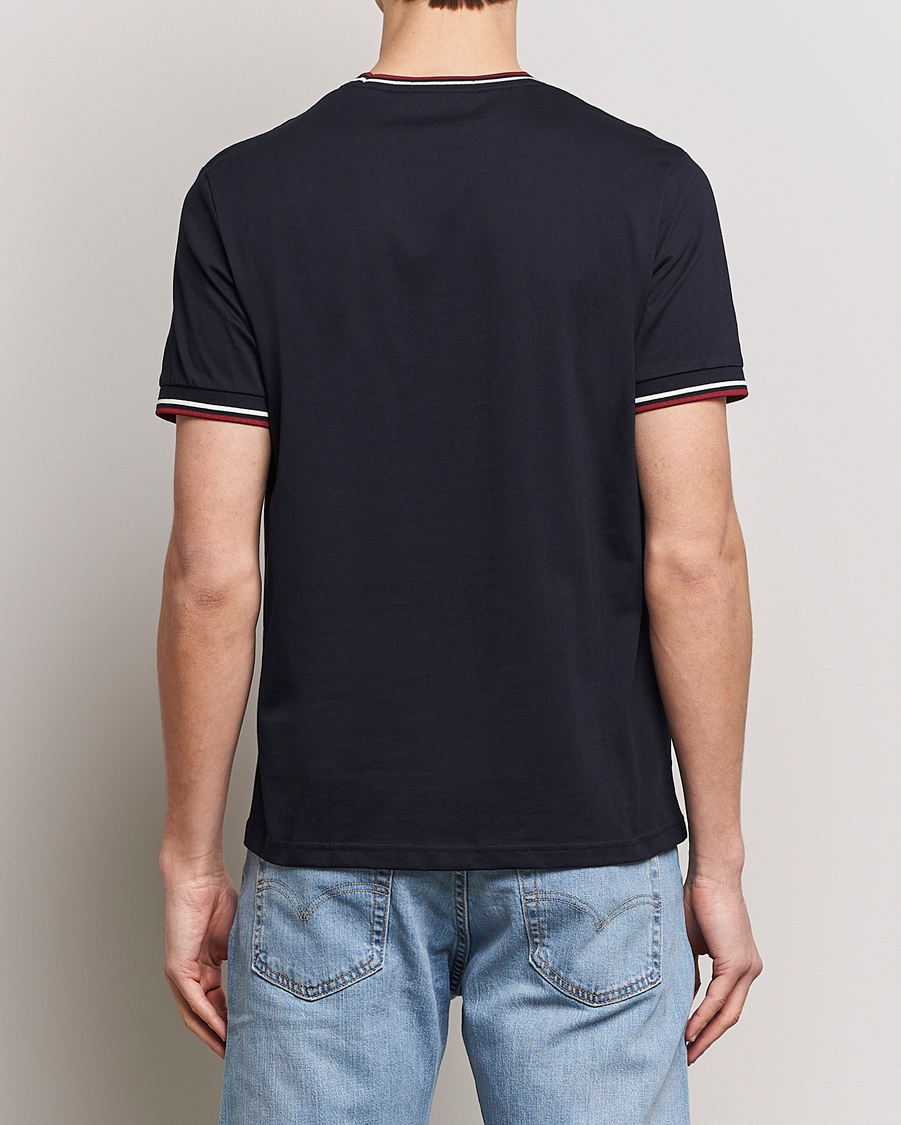 Herr | T-Shirts | Fred Perry | Twin Tipped T-Shirt Navy