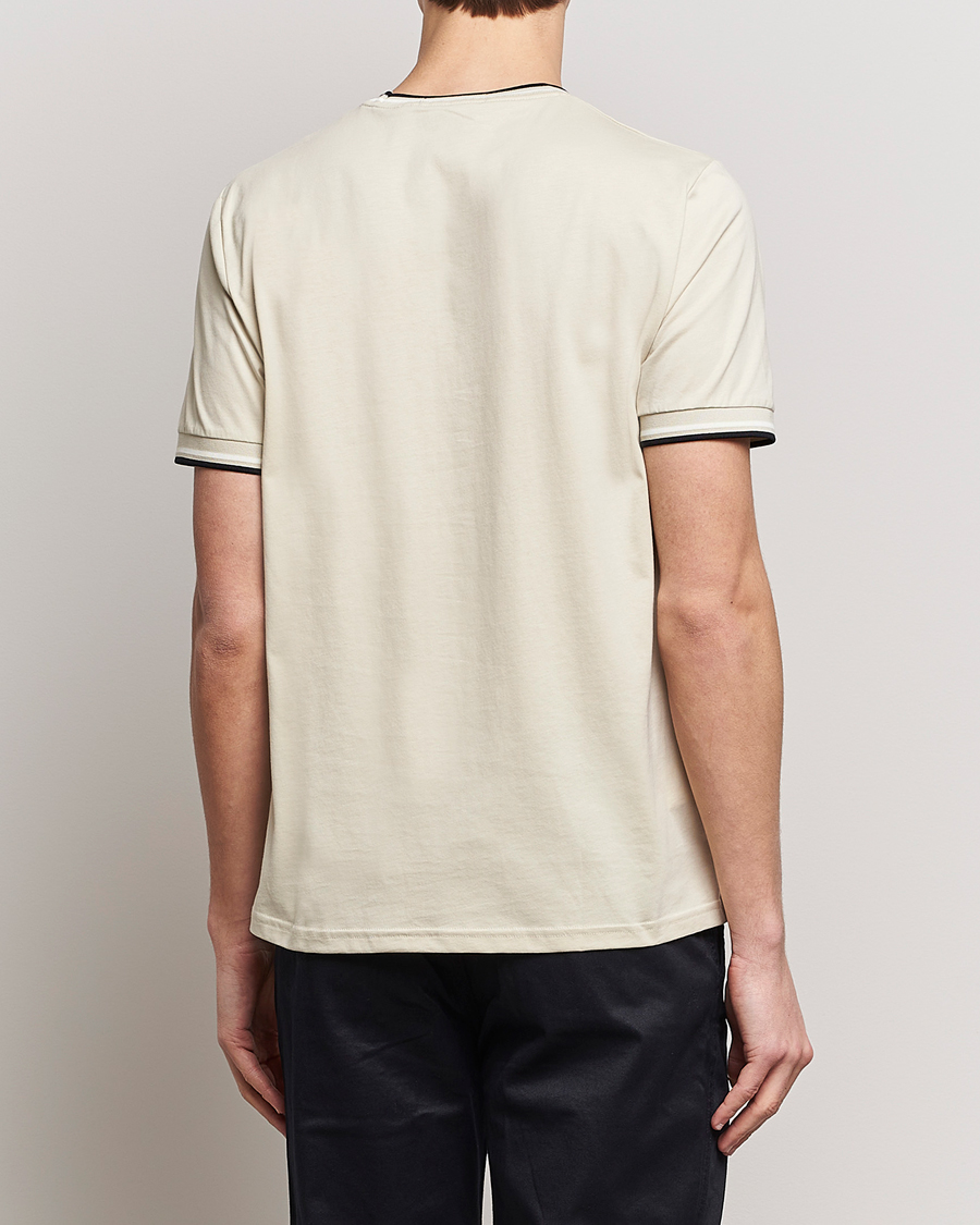 Herr | T-Shirts | Fred Perry | Twin Tipped T-Shirt Oatmeal