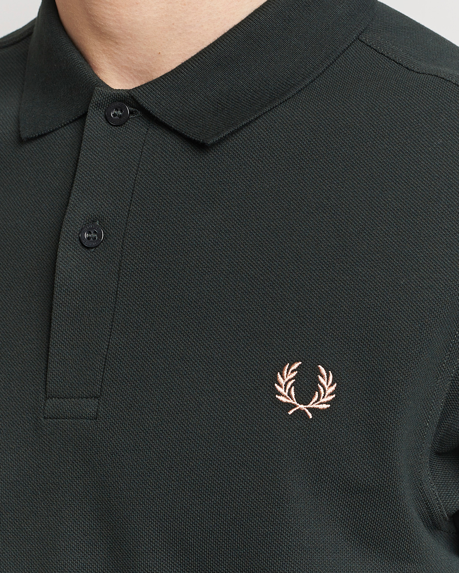 Herr | Pikéer | Fred Perry | Plain Polo Shirt Night Green