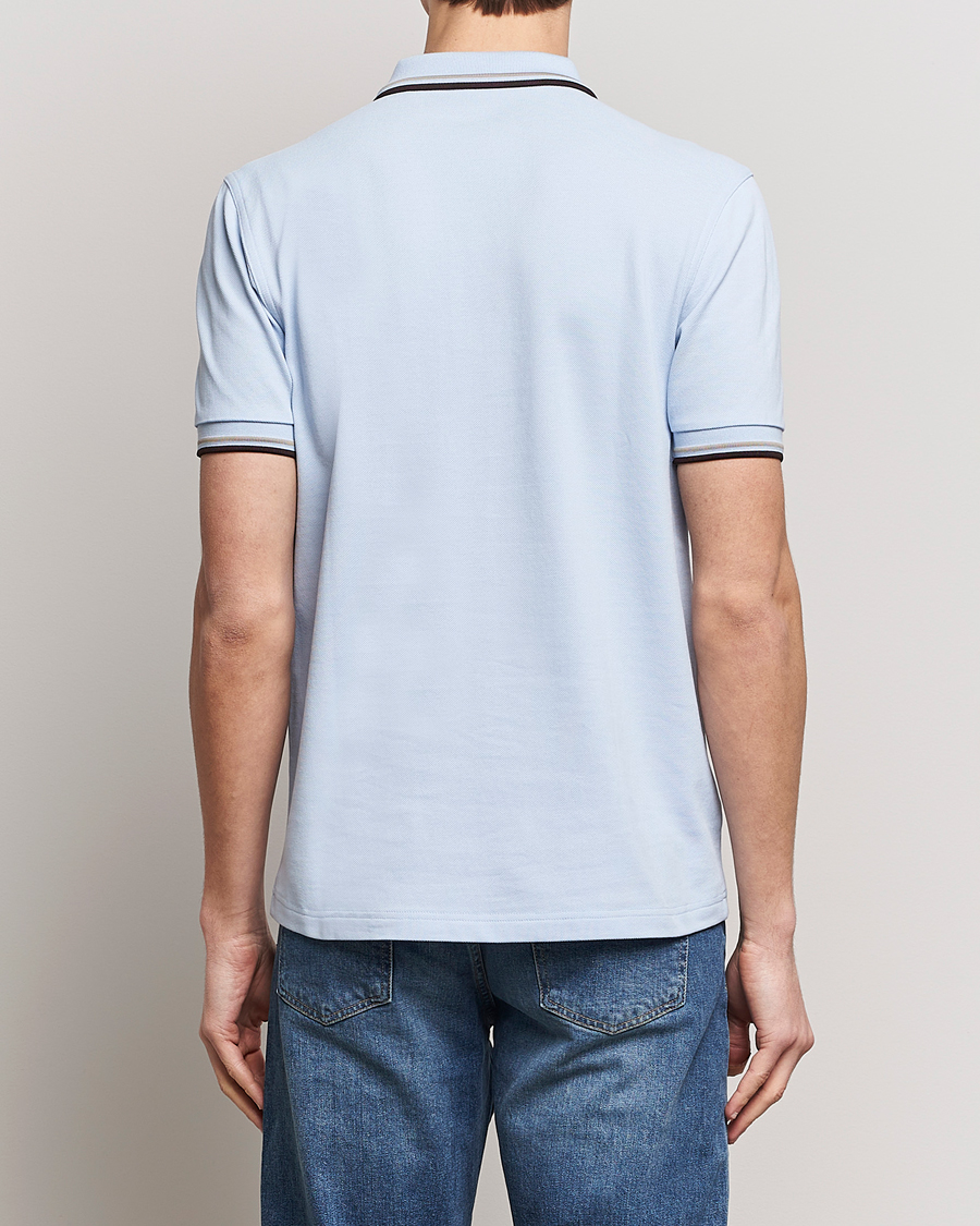 Herr | Pikéer | Fred Perry | Twin Tipped Polo Shirt Light Smoke