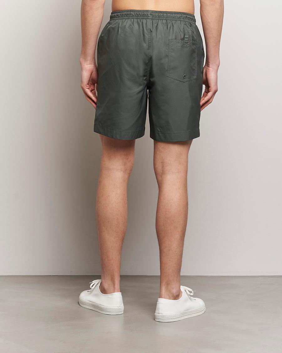Herr | Badbyxor | Fred Perry | Classic Swimshorts Field Green