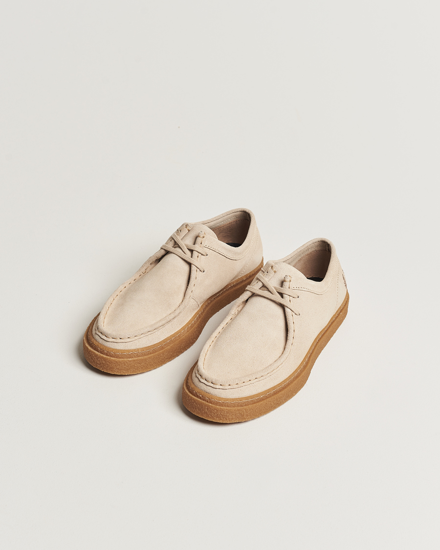 Herr | Fred Perry Dawson Suede Shoe Oatmeal | Fred Perry | Dawson Suede Shoe Oatmeal