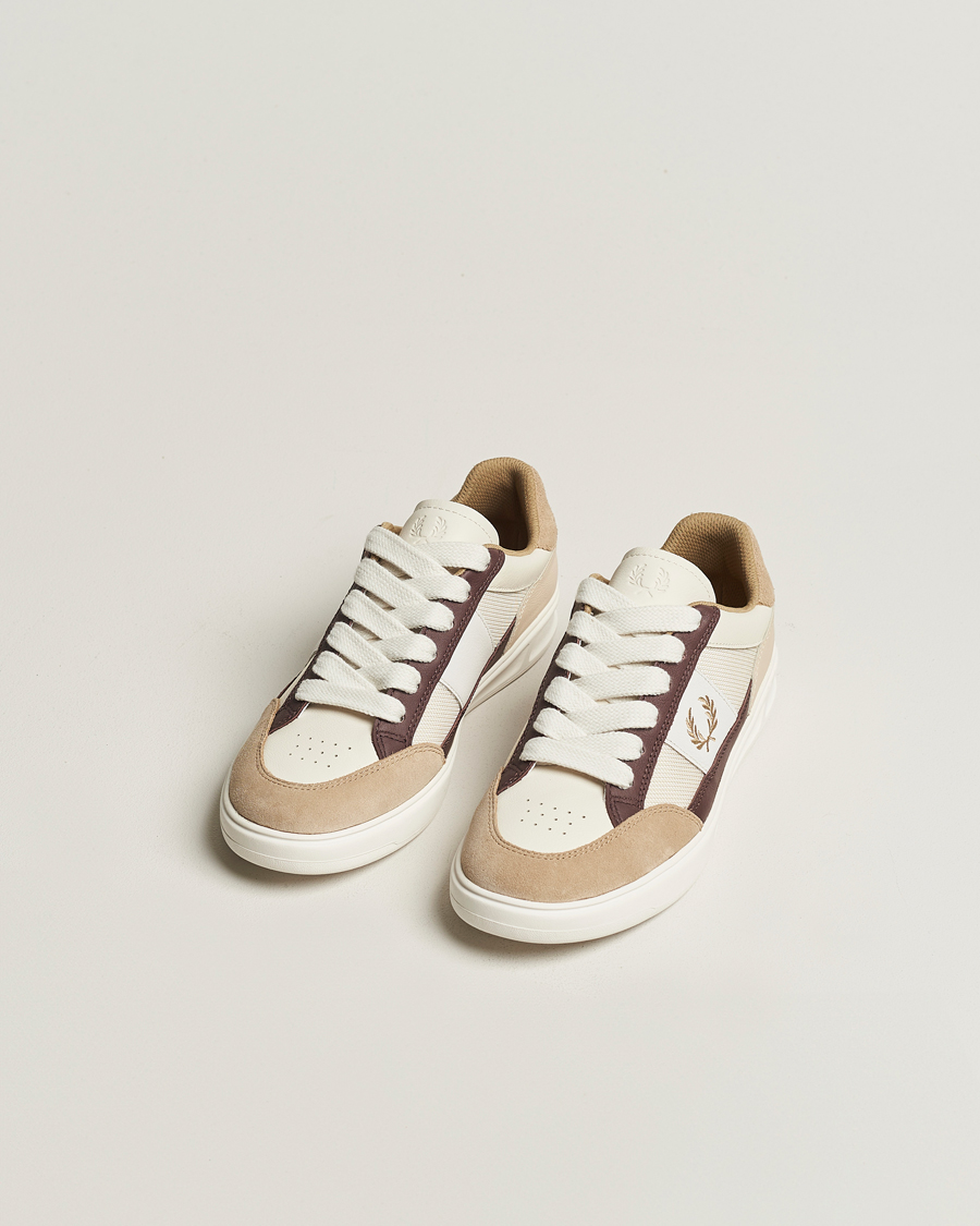 Herr | Mockaskor | Fred Perry | B440 Sneaker White/Beige