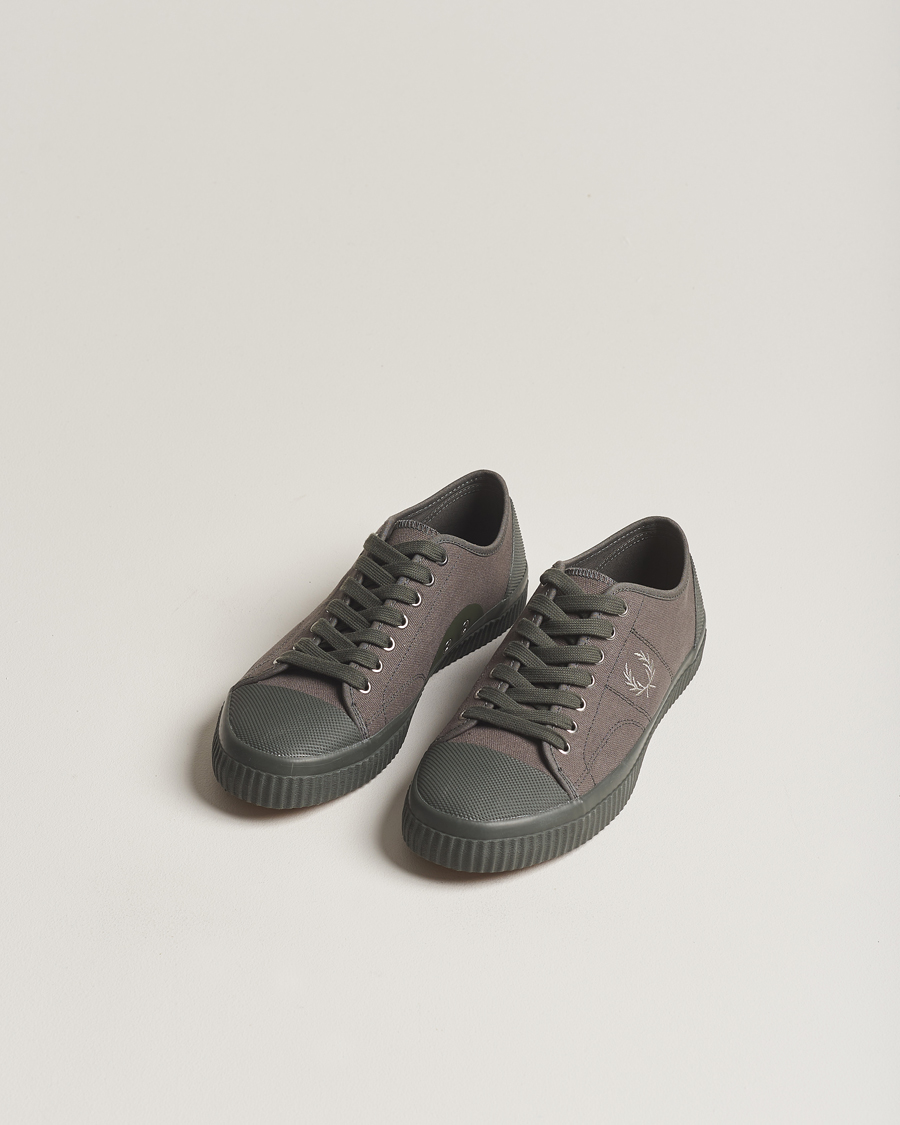 Herr |  | Fred Perry | Hughes Canvas Sneaker Field Green