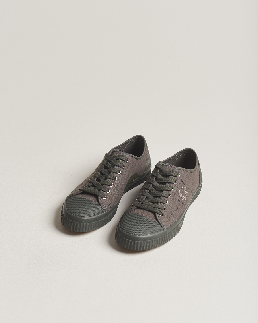 Herr | Fred Perry | Fred Perry | Hughes Canvas Sneaker Field Green