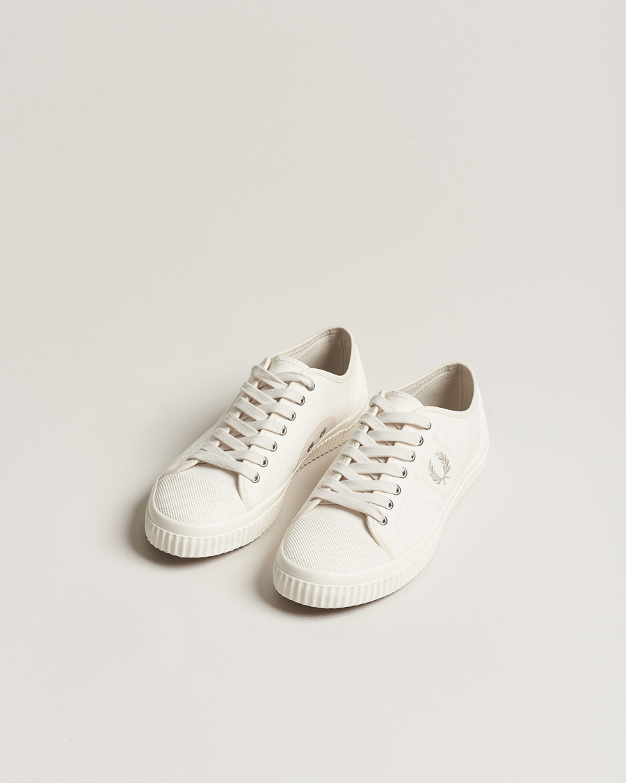 Herr | Fred Perry | Fred Perry | Hughes Canvas Sneaker Ecru