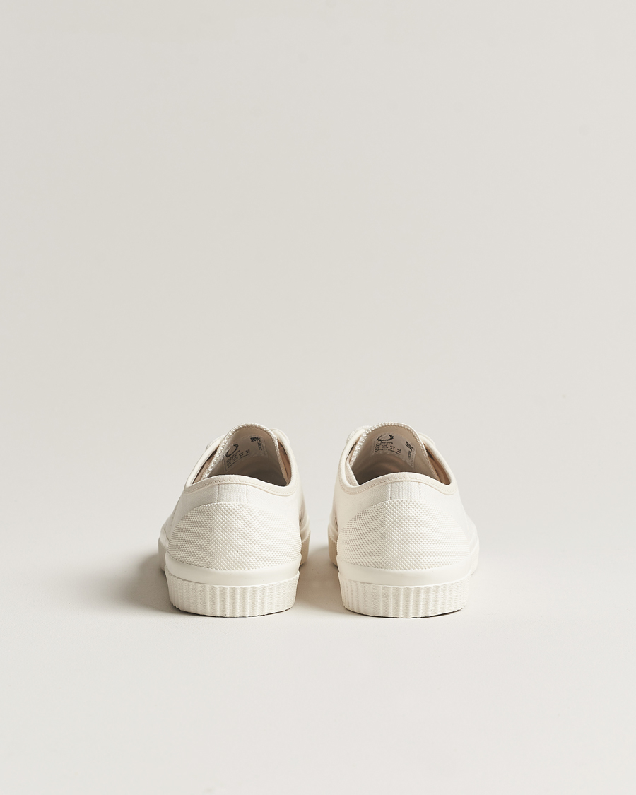 Herr | Fred Perry Hughes Canvas Sneaker Ecru | Fred Perry | Hughes Canvas Sneaker Ecru