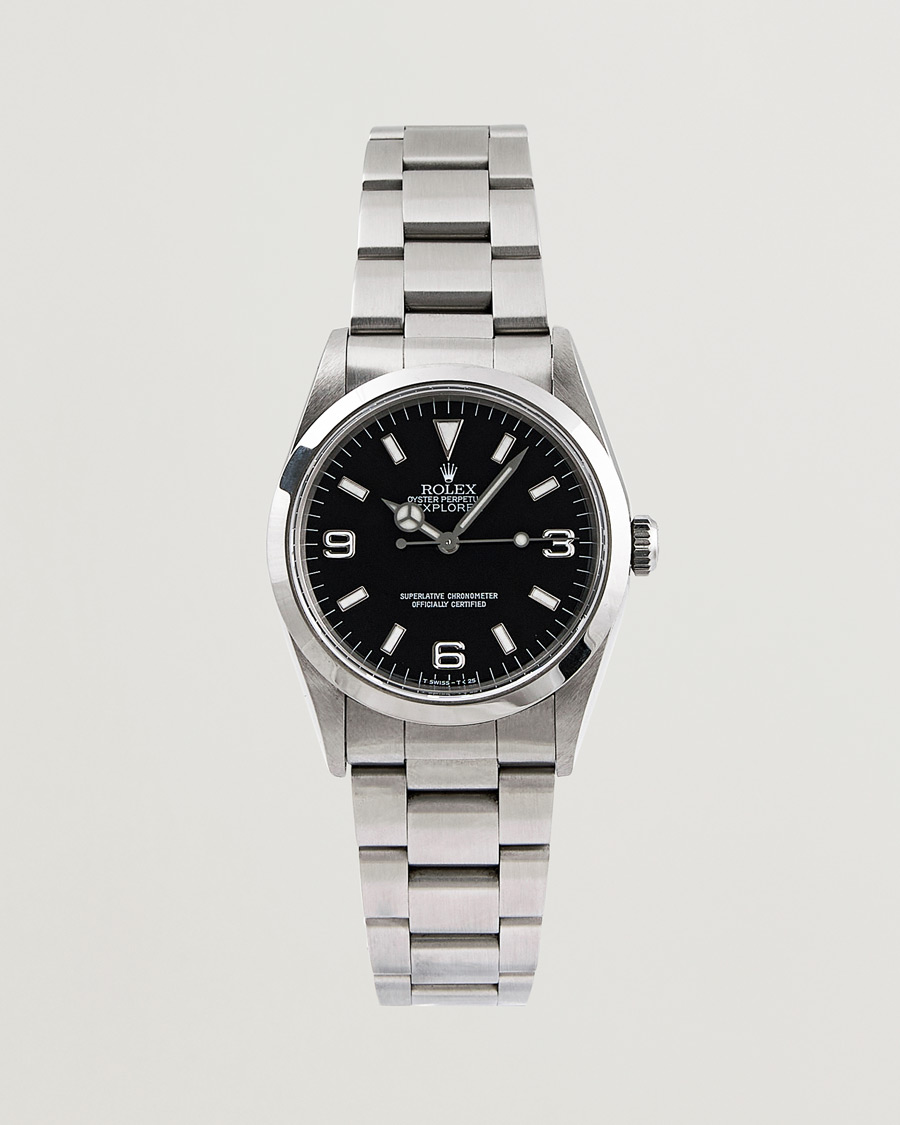 Herr | Rolex Pre-Owned Explorer 14270 Steel Black | Rolex Pre-Owned | Explorer 14270 Steel Black
