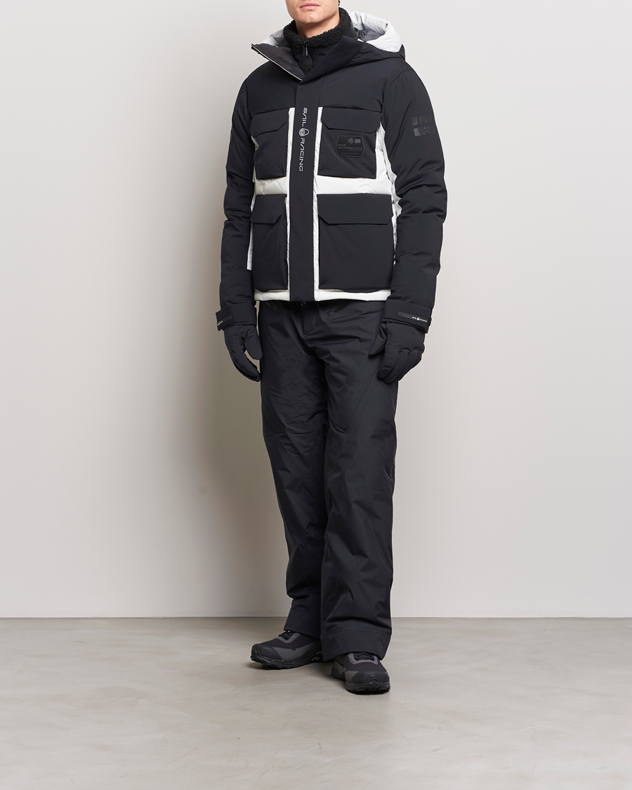 Herr | Jackor | Sail Racing | Glacier Gore-Tex Down Hooded Jacket Spray White