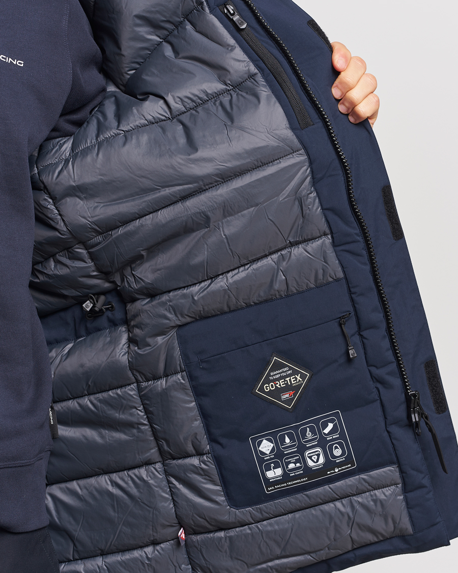 Herr | Jackor | Sail Racing | Glacier Bay Gore-Tex Parka Dark Navy