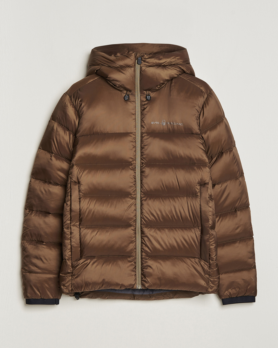 Herr | Jackor | Sail Racing | Cloud Down Hooded Jacket Dusty Green