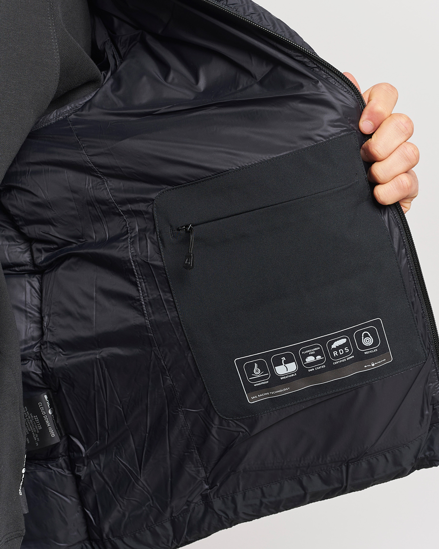 Herr | Jackor | Sail Racing | Cloud Down Hooded Jacket Carbon