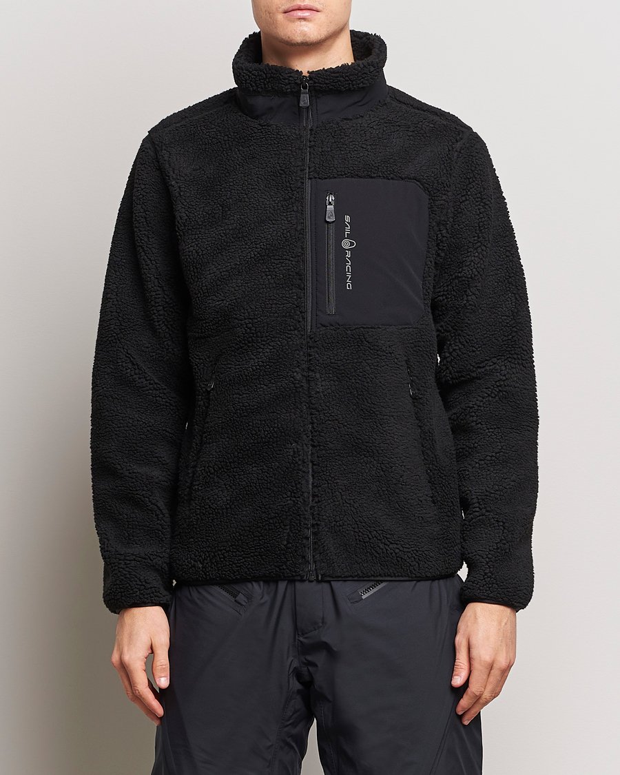 Herr | Tröjor | Sail Racing | Bowman Pile Full Zip Carbon