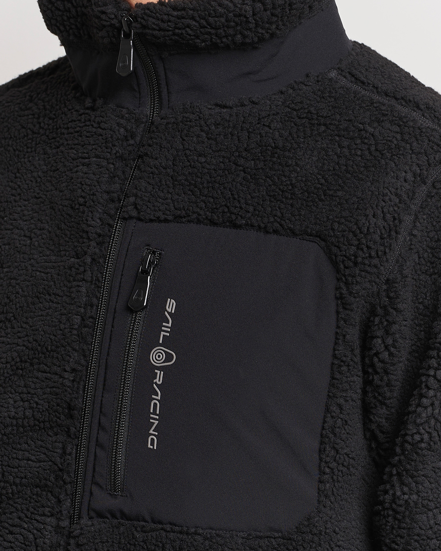Herr | Tröjor | Sail Racing | Bowman Pile Full Zip Carbon