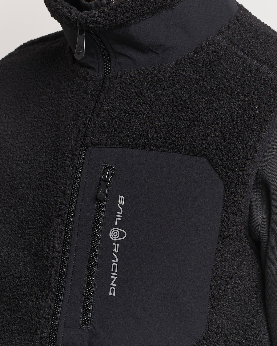 Herr | Sail Racing Bowman Pile Zip Vest Carbon | Sail Racing | Bowman Pile Zip Vest Carbon