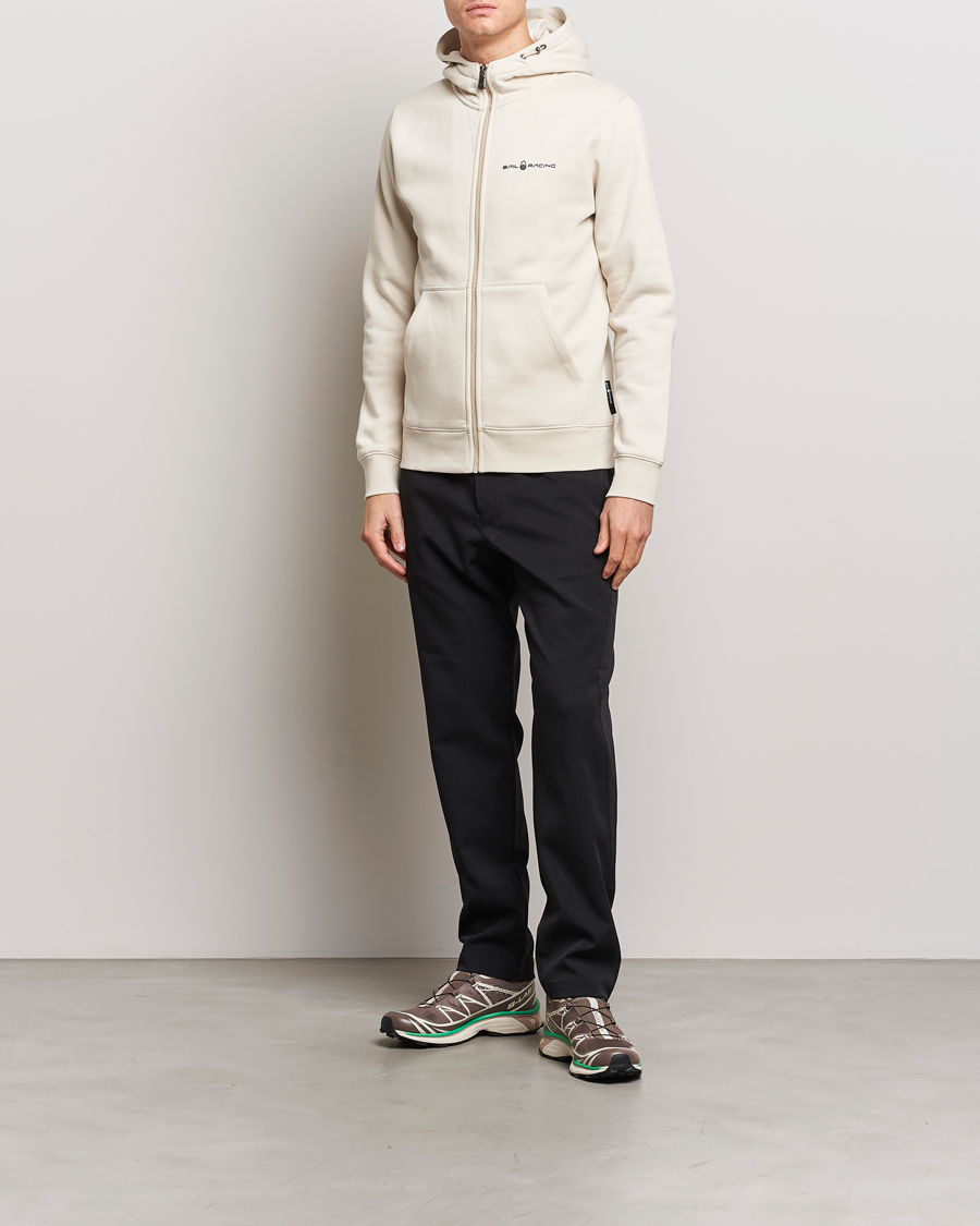 Herr | Tröjor | Sail Racing | Bowman Full Zip Hoodie Ivory