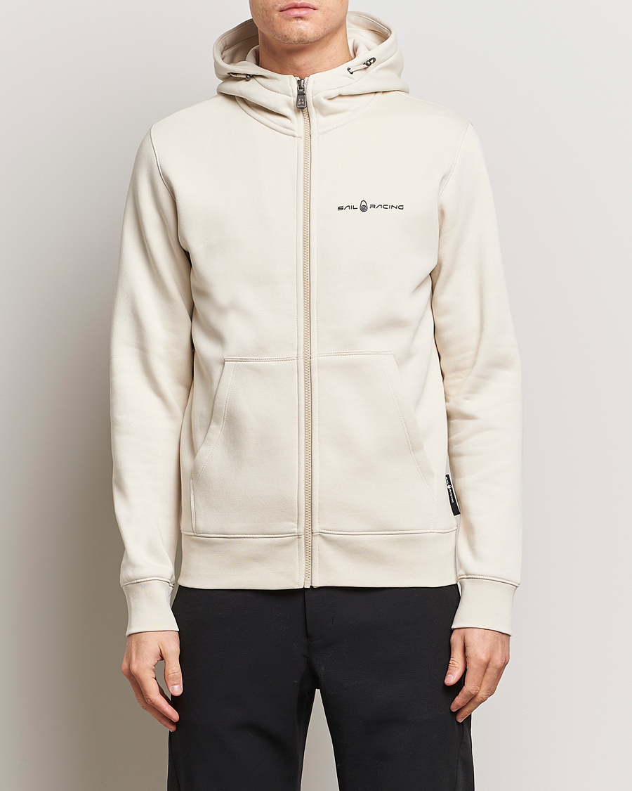 Herr | Tröjor | Sail Racing | Bowman Full Zip Hoodie Ivory