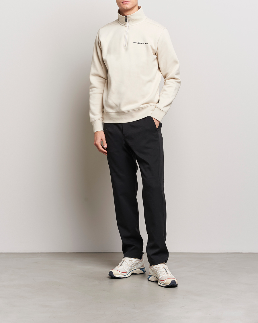 Herr | Tröjor | Sail Racing | Bowman Half Zip Ivory