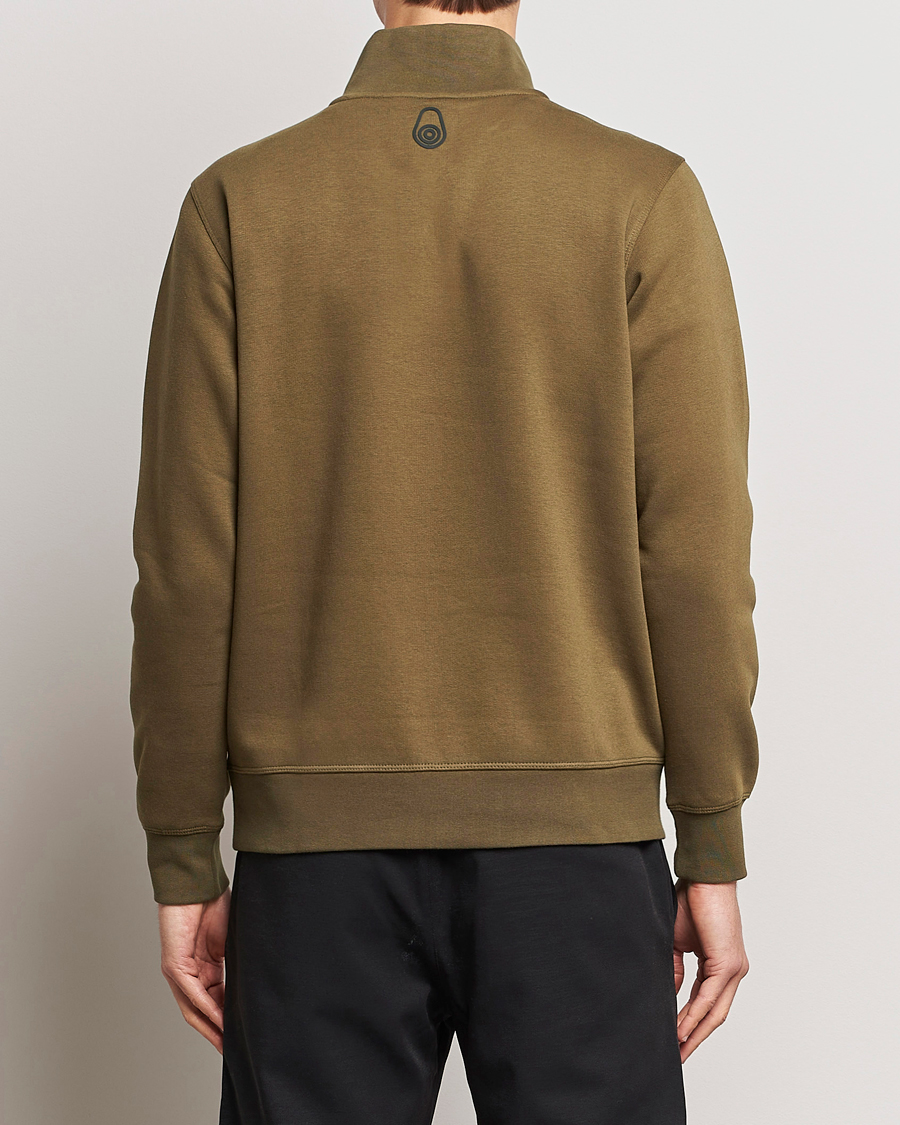 Herr | Tröjor | Sail Racing | Bowman Half Zip Dusty Green