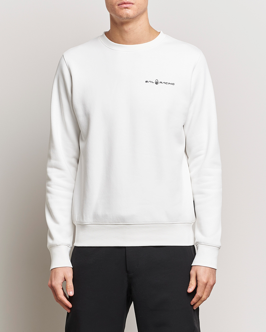 Herr | Kläder | Sail Racing | Bowman Crew Neck Sweatshirt Storm White