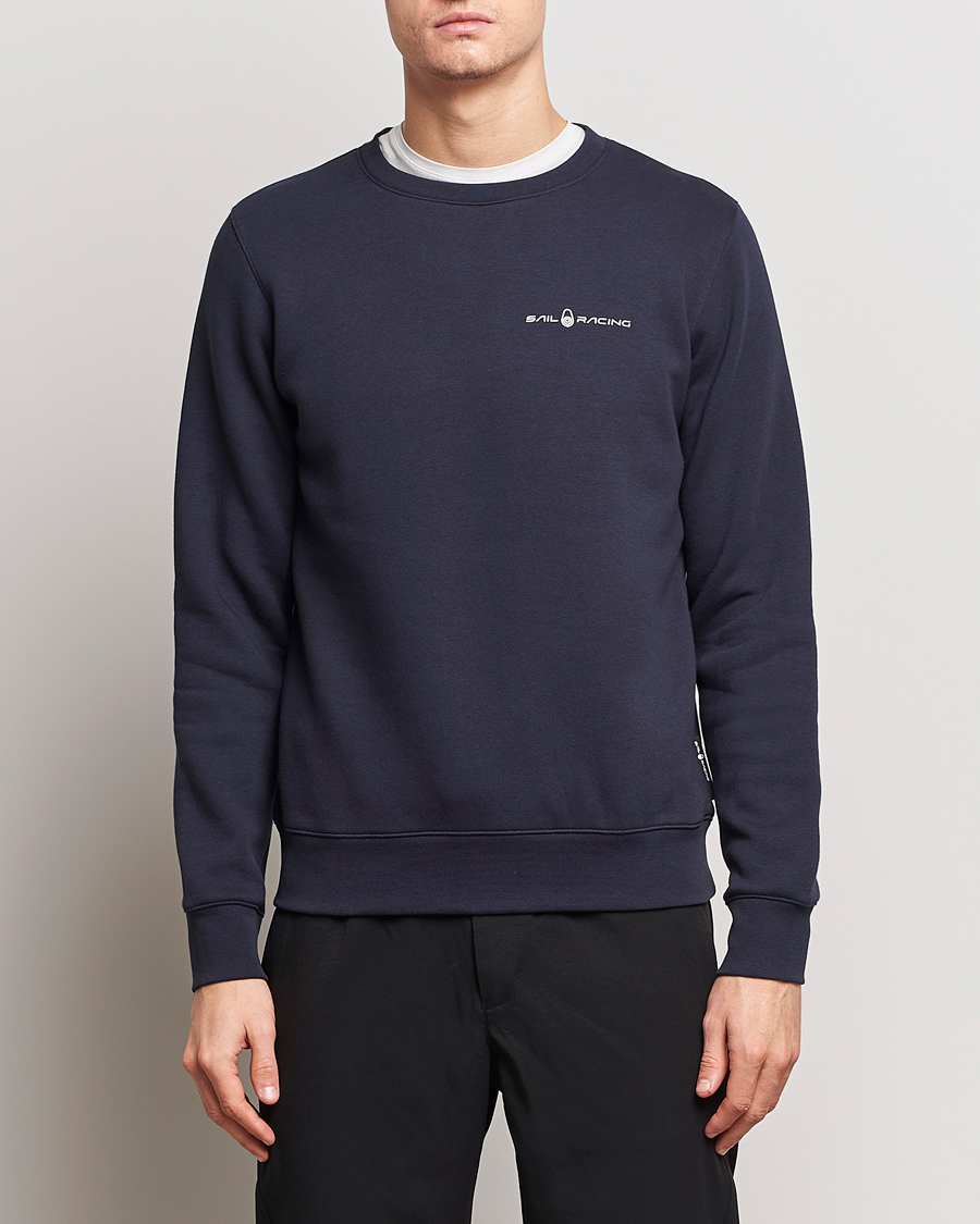 Herr | Kläder | Sail Racing | Bowman Crew Neck Sweatshirt Dark Navy