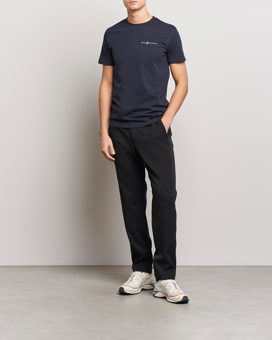 Herr | T-Shirts | Sail Racing | Bowman Crew Neck T-Shirt Dark Navy