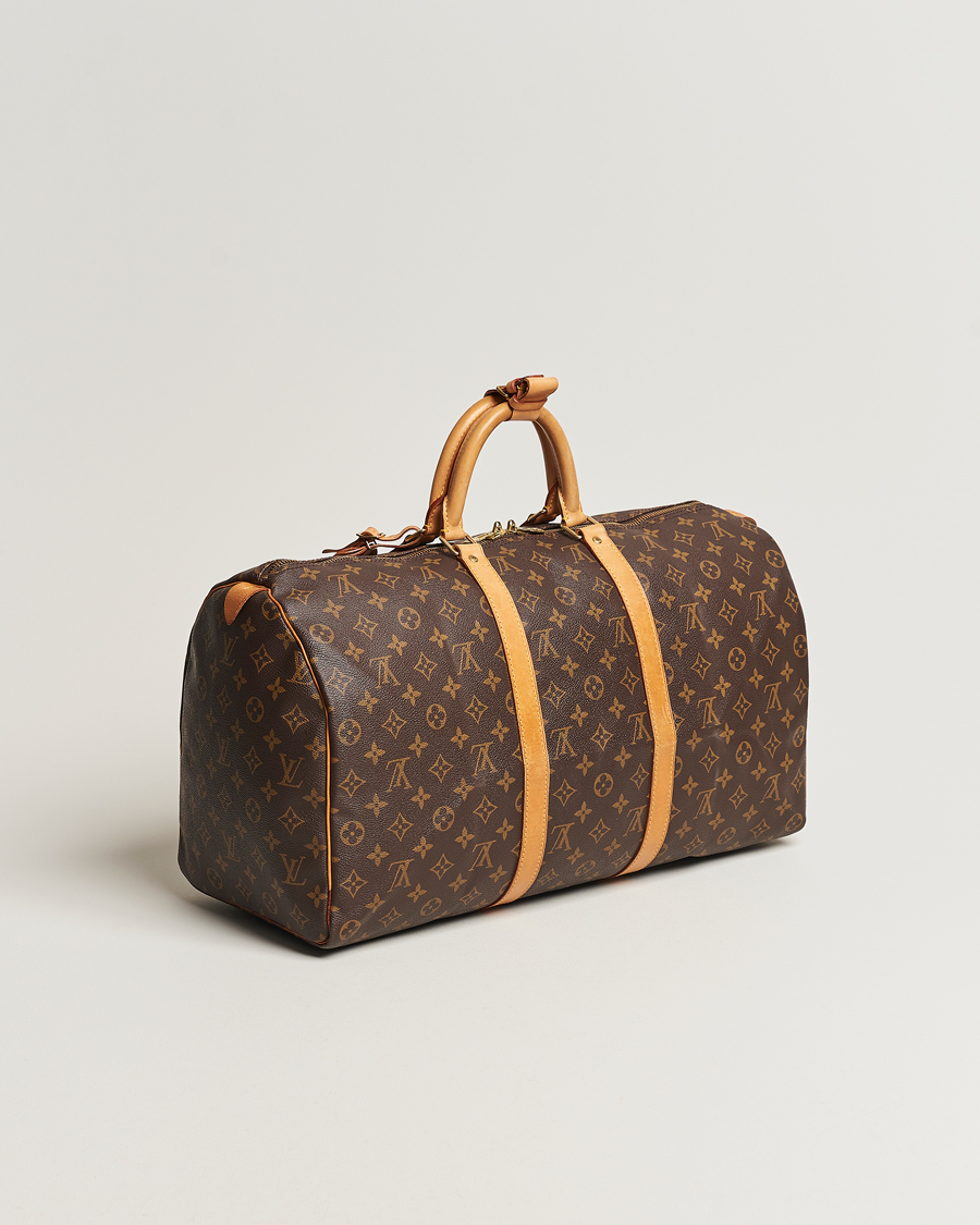 Herr | Louis Vuitton Pre-Owned Keepall 50 Bag Monogram | Louis Vuitton Pre-Owned | Keepall 50 Bag Monogram