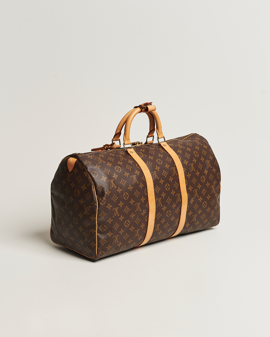 Herr | Louis Vuitton Pre-Owned Keepall 50 Bag Monogram | Louis Vuitton Pre-Owned | Keepall 50 Bag Monogram