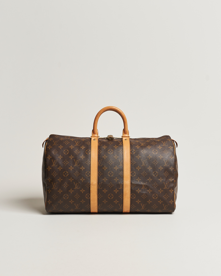 Herr | Louis Vuitton Pre-Owned Keepall 45 Bag Monogram | Louis Vuitton Pre-Owned | Keepall 45 Bag Monogram