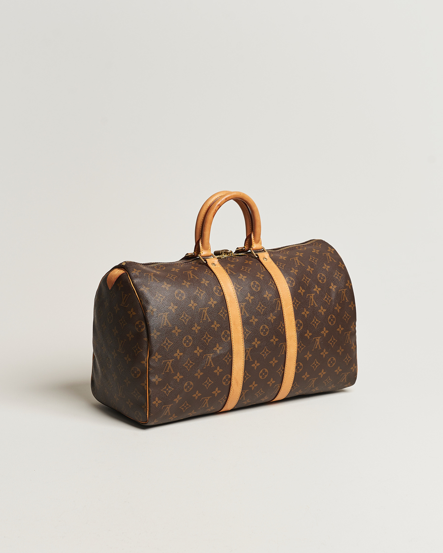 Herr | Louis Vuitton Pre-Owned Keepall 45 Bag Monogram | Louis Vuitton Pre-Owned | Keepall 45 Bag Monogram