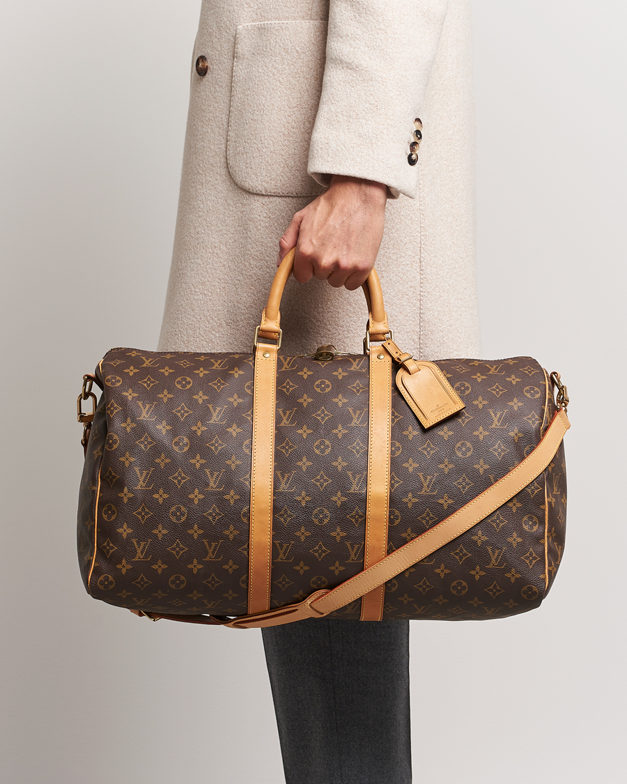 Herr | Louis Vuitton Pre-Owned Keepall Bandoulière 50 Monogram | Louis Vuitton Pre-Owned | Keepall Bandoulière 50 Monogram