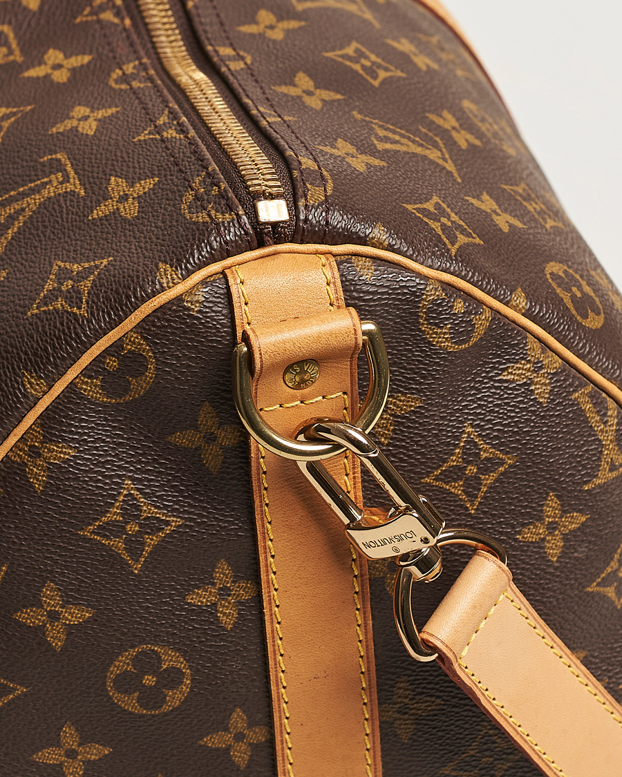 LOUIS VUITTON Monogram chess Keepall Bandouliere 50 Boston M20864 LV Auth  31818a Cloth ref.669228 - Joli Closet