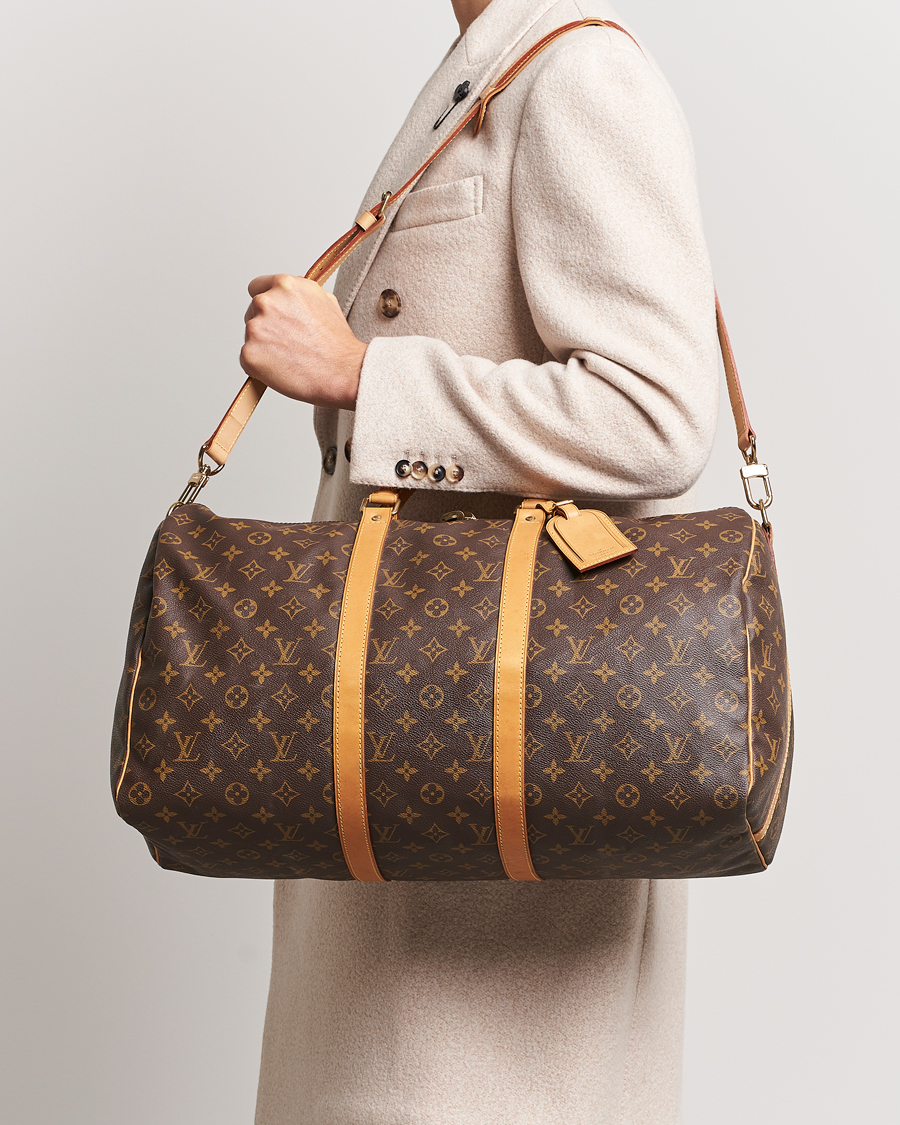 Herr | Louis Vuitton Pre-Owned Keepall Bandoulière 50 Monogram | Louis Vuitton Pre-Owned | Keepall Bandoulière 50 Monogram