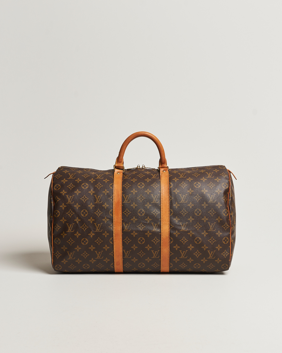 Herr | Louis Vuitton Pre-Owned Keepall 50 Bag Monogram | Louis Vuitton Pre-Owned | Keepall 50 Bag Monogram