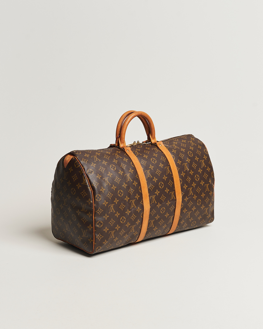 Herr | Louis Vuitton Pre-Owned Keepall 50 Bag Monogram | Louis Vuitton Pre-Owned | Keepall 50 Bag Monogram