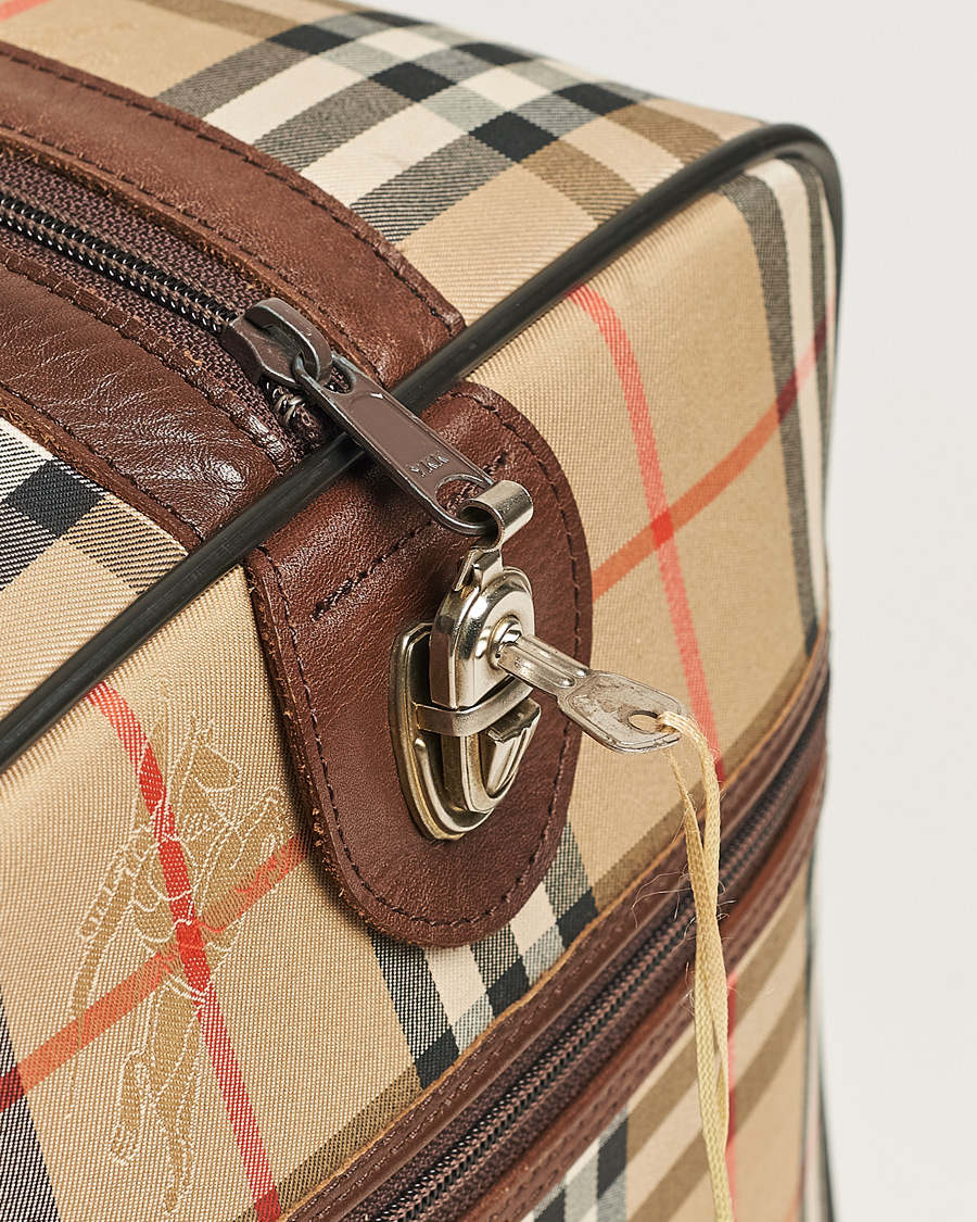 Herr | Burberry Pre-Owned Duffle Bag Haymarket Check | Burberry Pre-Owned | Duffle Bag Haymarket Check